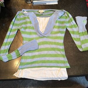 Sheer Long Sleeve Top